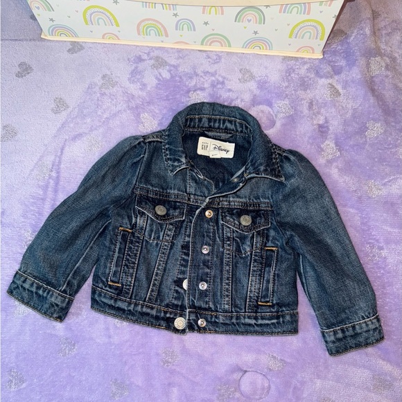babyGap | Disney Minnie Mouse Icon Denim Jacket - Picture 4 of 5
